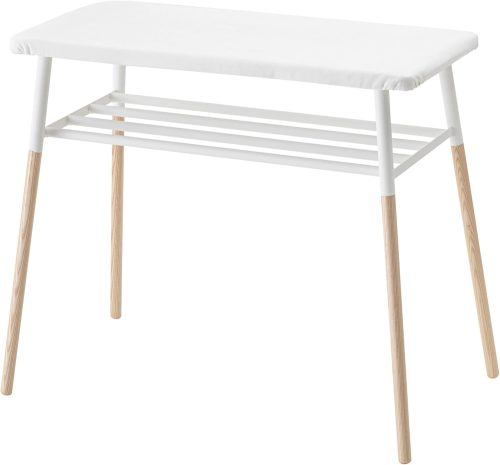 山崎実業 出しておける スタンド式 棚付アイロン台 トスカ 4035