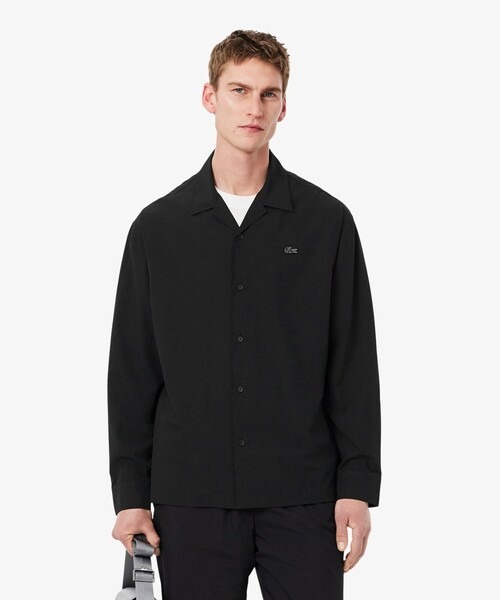 ラコステ(LACOSTE) ブレイサブルオープンネックシャツ