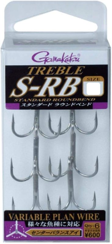 がまかつ(Gamakatsu) トレブル S-RB シルバー