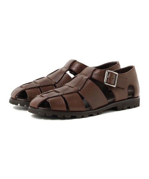 ビームス(BEAMS) Paraboot×BEAMS F 別注 PACIFIC シュリンクレザー グルカサンダル