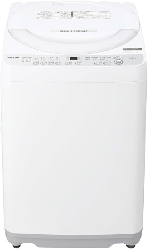 シャープ(SHARP) 穴なし槽シリーズ 全自動洗濯機 ES-GE7J