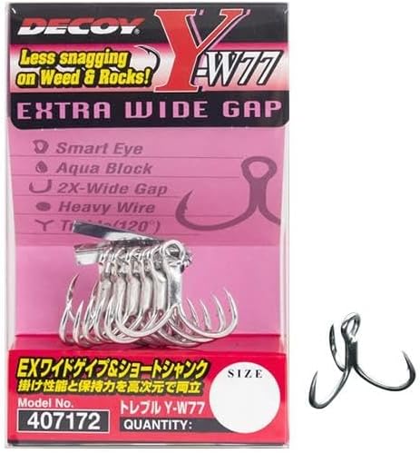 カツイチ(KATSUICHI) デコイ トレブル Y-W77