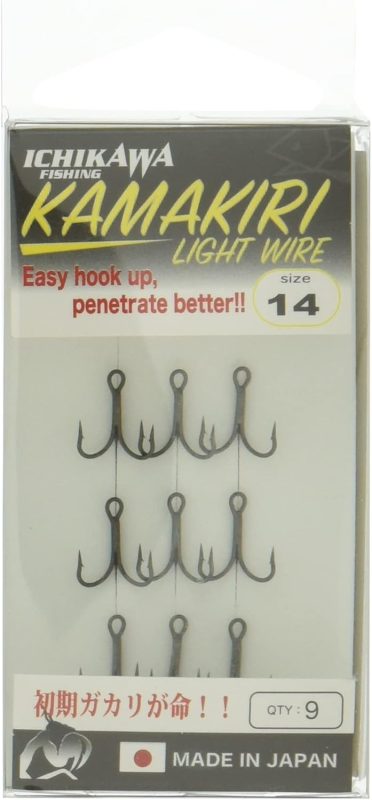 イチカワフィッシング(ICHIKAWA FISHING) カマキリ トレブル ライトワイヤー