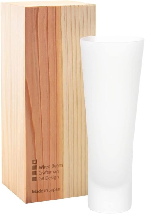 Wired Beans 生涯を添い遂げるグラス ビア フロスト 杉箱入り