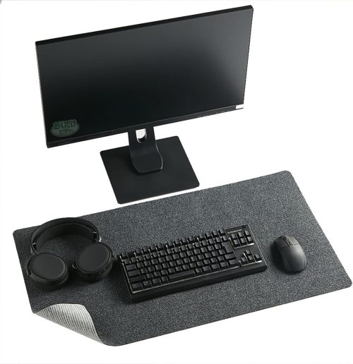 サンコー(SANKO) おくだけピタッ ゲーミングデスクマット KX-75