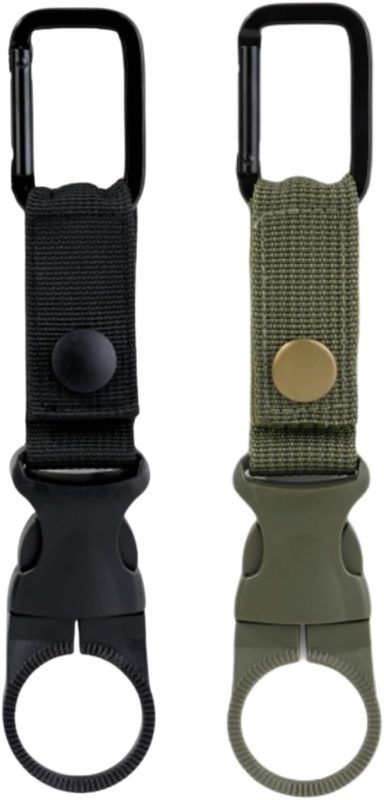 TANLUER ペットボトルホルダー カラビナ付き