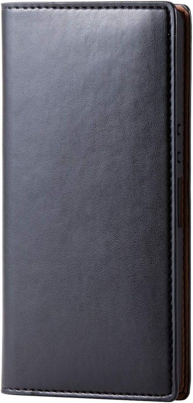 エレコム(ELECOM) Xperia Ace ケース 手帳型 PD-XACEPLFYILBK