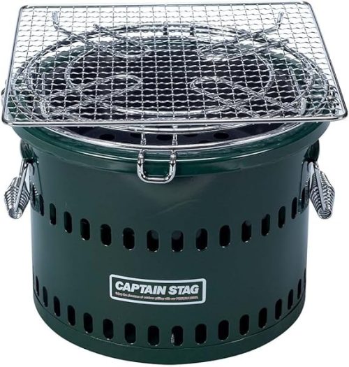 キャプテンスタッグ(CAPTAIN STAG) 炭焼き名人 万能七輪 水冷式 M-6482