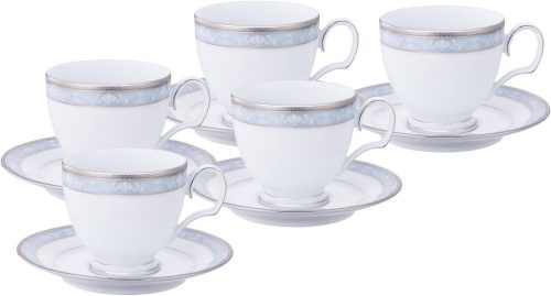 ノリタケ(Noritake) ハンプシャープラチナ カップ&ソーサー