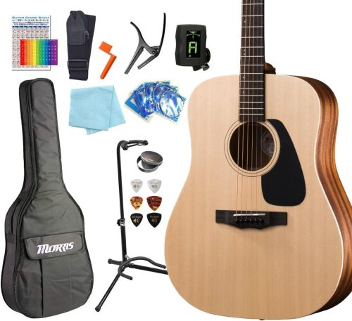 モーリス(Morris) アコースティックギター MORRIS M-011 初心者13点セット