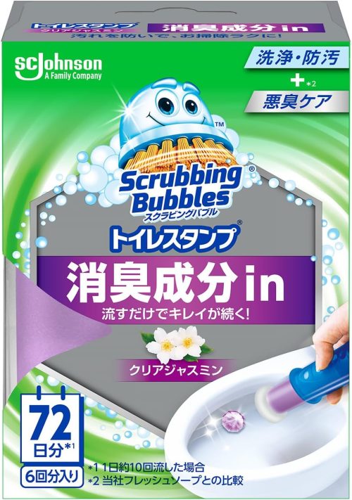 スクラビングバブル (Scrubbing Bubbles) トイレスタンプ 消臭成分in