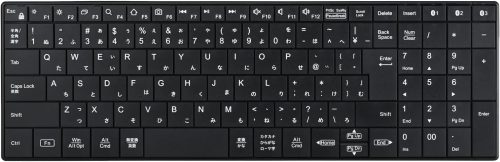 バッファロー(BUFFALO) Bluetooth 5.0 対応 コンパクトキーボード BSKBB325BK