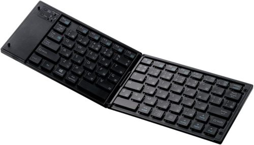 エレコム(ELECOM) 折りたたみキーボード TK-FLP01BK