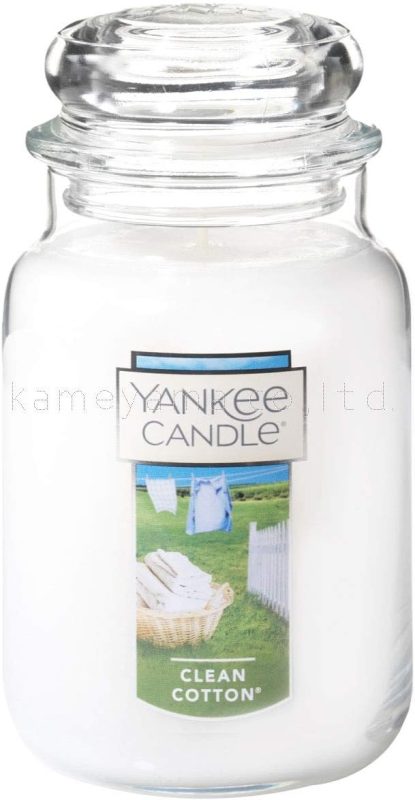 ヤンキーキャンドル(YANKEE CANDLE) ジャーL クリーンコットン