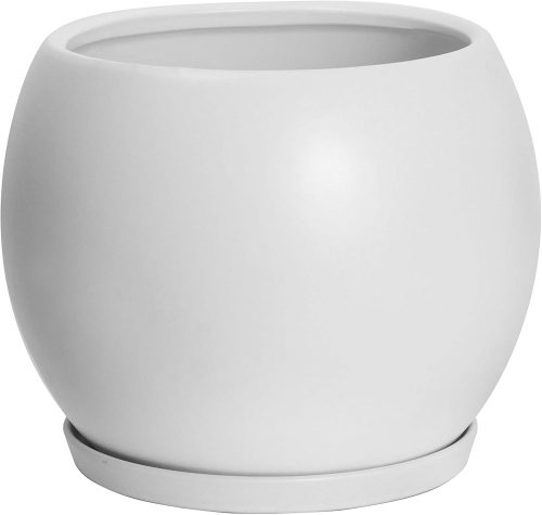 Ekirlin 植木鉢 受け皿付き 6号 15cm