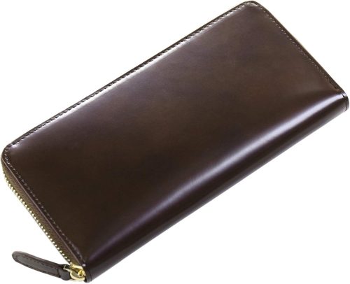 ドゥーブロンドン(doob London) コードバン 長財布 ラウンドファスナー