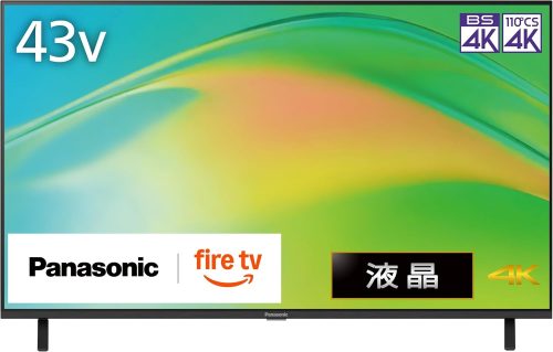 パナソニック(Panasonic) 4K液晶テレビ ビエラ TV-43W80B