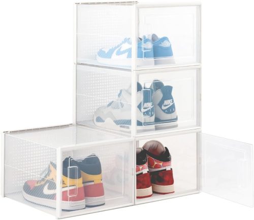 ぼん家具 シューズボックス 4個セット