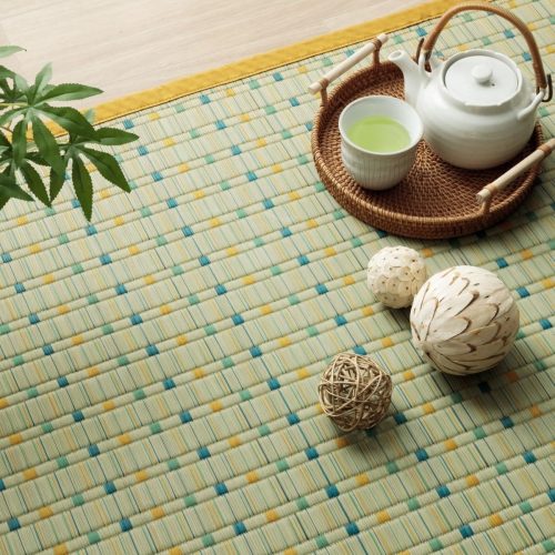 イケヒコ・コーポレーション(IKEHIKO) 国産 い草 掛川織り ラグ 小夏