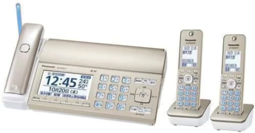 パナソニック(Panasonic) デジタルコードレス普通紙ファクス 子機2台付き KX-PD750DW