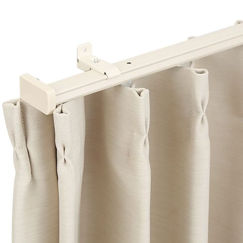 ニトリ(NITORI) 伸縮式 木目調静音カーテンレール