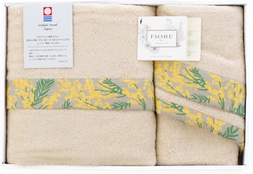 ハートウエル(HARTWELL) フィオレ バスタオル×フェイスタオル×ハンカチ セット