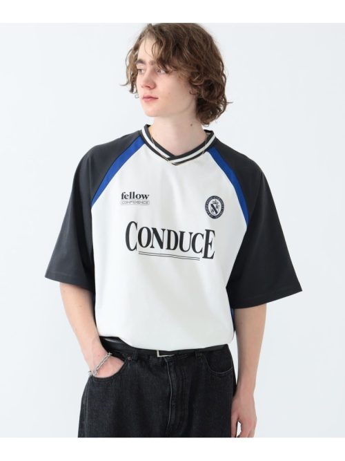 ビームスハート(BEAMS HEART) Vネック ゲーム Tシャツ