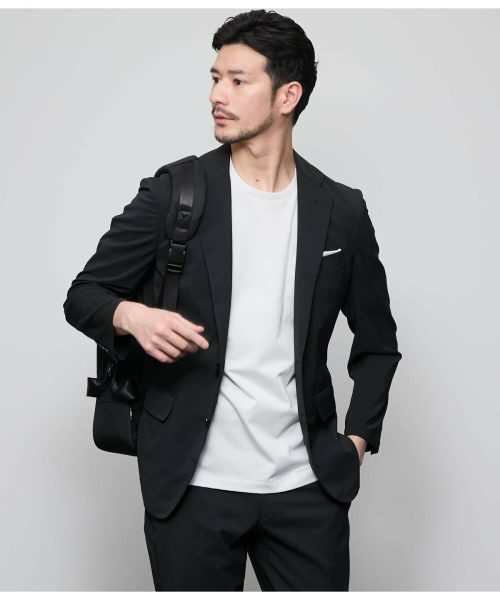 ニューヨーカー(NEWYORKER) MOVING COMFORT ナイロンストレッチドビー ジャケット