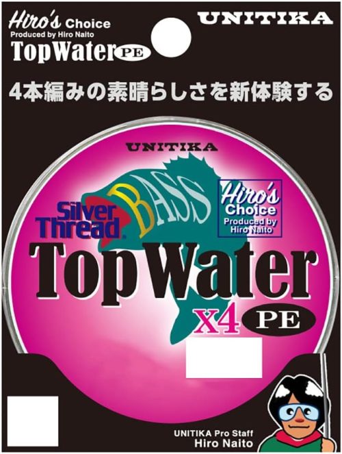 ユニチカ(UNITIKA) シルバースレッド バス トップウォーターPE