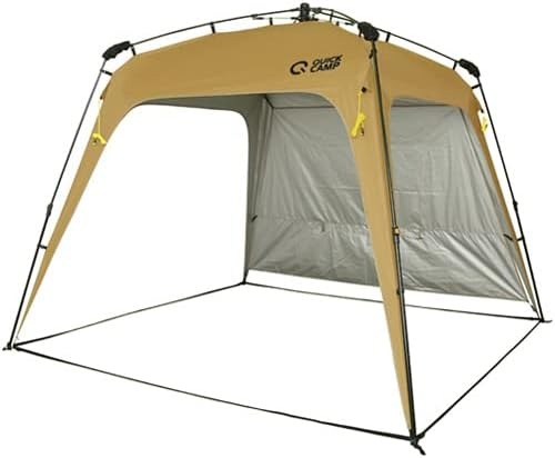 QUICK CAMP ワンタッチタープ サンドベージュ