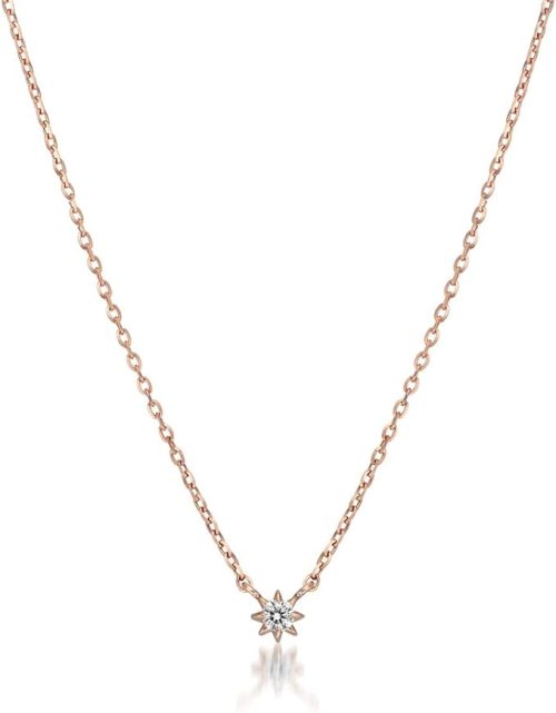スタージュエリー(STAR JEWELRY) K10 ネックレス DIAMOND NECKLACE