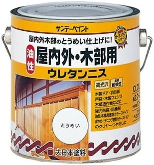 サンデーペイント 油性 屋内外・木部用 ウレタンニス