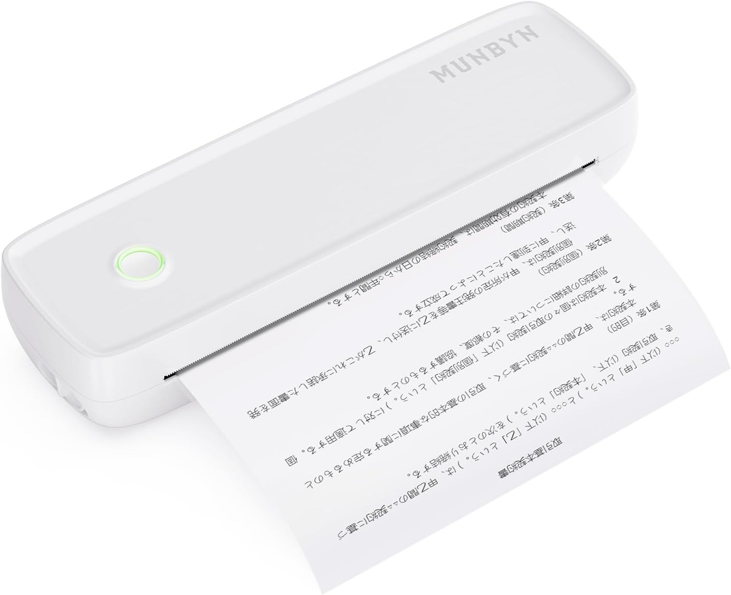 モバイルプリンター A4 プリンター モノクロ ポータブル 軽量 小型 白 printer3.jpg