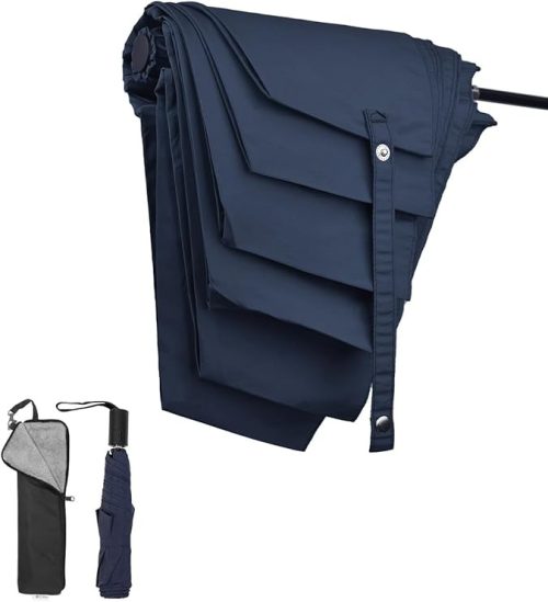 KIZAWA 畳みやすい形状安定 自動開閉折りたたみ傘 Selfold opera