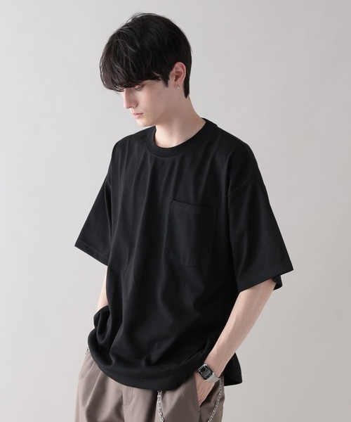 レイジブルー(RAGEBLUE) ミリオンドライ ドローストリング オーバーサイズTシャツ