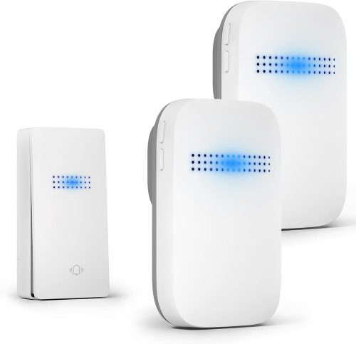 Dommot ワイヤレスチャイム 送信機1×受信機2