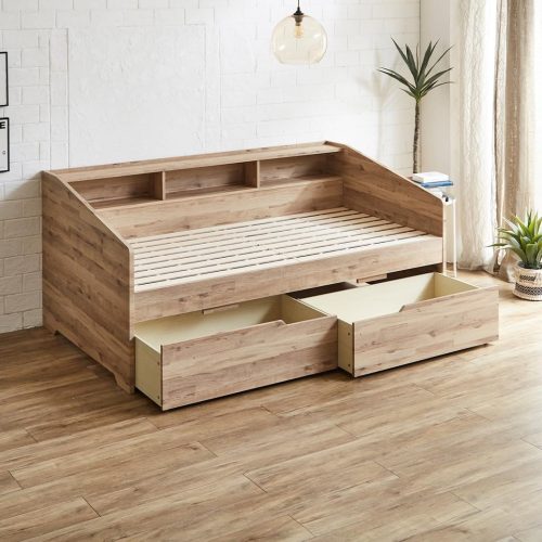 ネルコンシェルジュ サイド棚付きベッド デイベッド 36113784