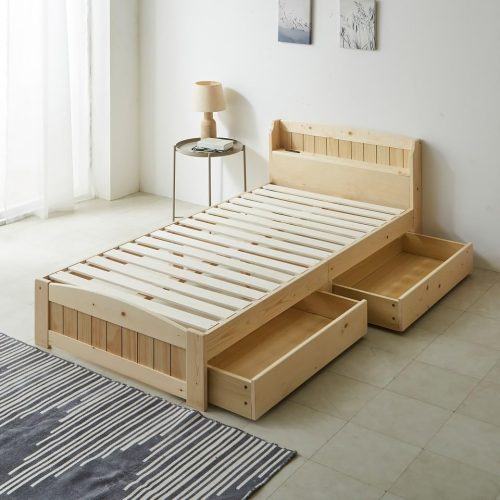 ネルコンシェルジュ 収納付きすのこベッド ラルーチェ 14012349