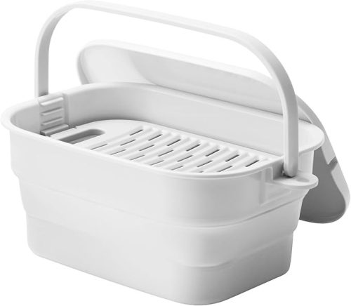 伊勢藤(ISETO) 折りたためるつけ置き洗いバケツ I-617