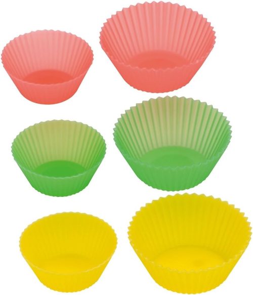 岡部洋食器製作所 シリコンマフィンカップ 6個セット MC-06