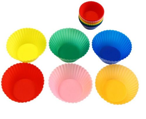 ユーロキッチン(eurokitchen) シリコンマフィンカップ小12+大6枚組
