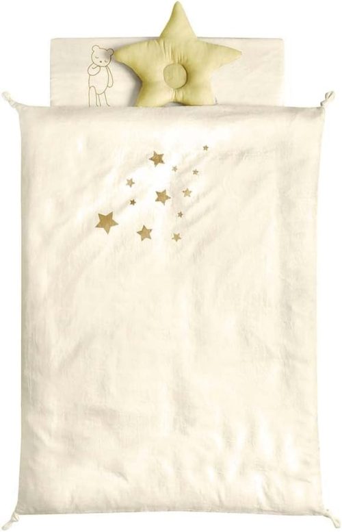 ディモワ(10mois) オーガニック エクリュ ベビー布団セット 通常サイズ プレミアムセット