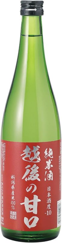 越後酒造場 越乃八豊 越後の甘口 純米酒