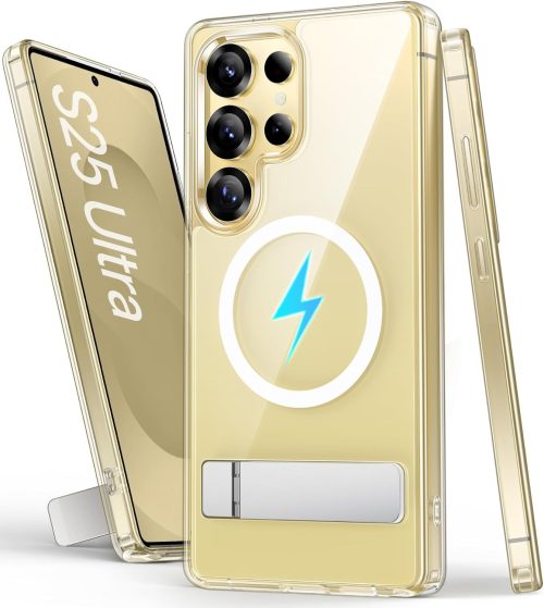 Vihibii Galaxy S25 Ultra スタンド付きMagSafe対応ケース