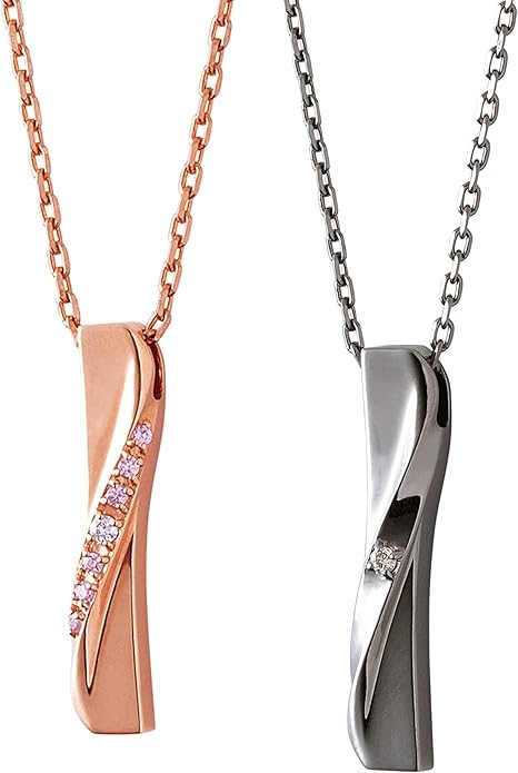 ザ・キッス(THE KISS) シルバー ペア ネックレス SPD1834DM-1835DM