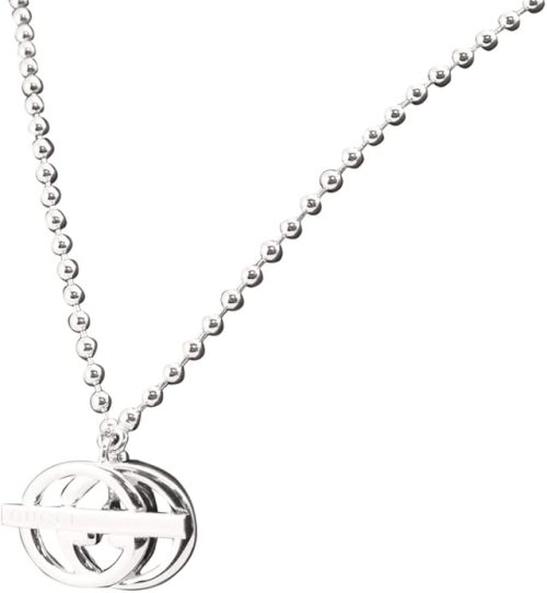 グッチ(GUCCI) Gロゴモチーフネックレス