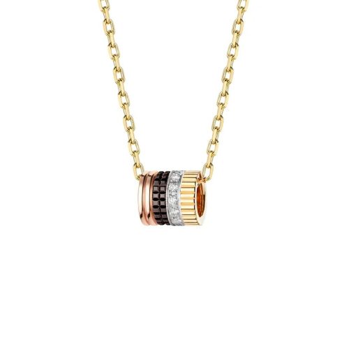 ブシュロン(BOUCHERON) キャトル クラシック ダイヤモンド ペンダント スモール