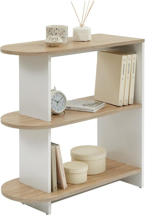 ロウヤ(LOWYA) オープンシェルフ 見せる収納 間仕切り サイドテーブル YB4NY_5LD9KH