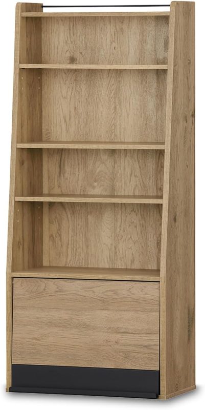 アイリスオーヤマ(IRIS OHYAMA) アイアンウッドマガジンラック IWMG-5R