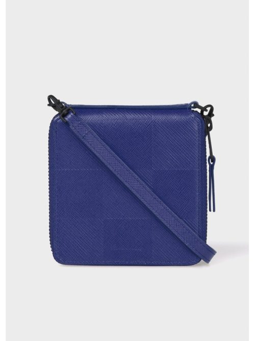 ポールスミス(Paul Smith) チェッカーエンボス ネックウォレット